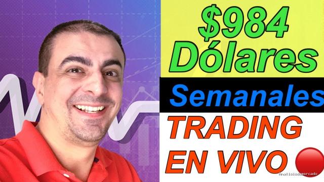 Opción Sigma | November 6, 2020 | $984 dólares Trading EN Vivo [Sólo opciones] Covered Call Sintético – La mejor Estrategia