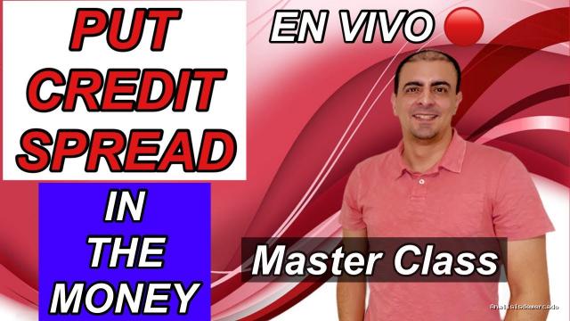 Opción Sigma | December 5, 2020 | PUT Credit Spread In The Money – Master Class EN Vivo Explicación @DruLozano