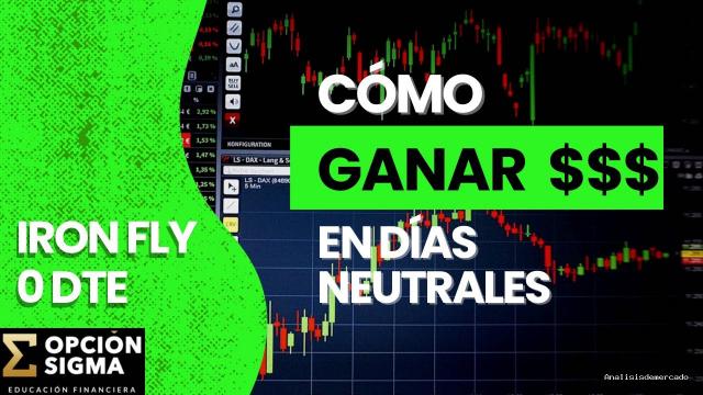 Opción Sigma | July 25, 2022 | Cómo Ganar en días Laterales l Iron Fly 0 DTE – Estrategias Neutrales