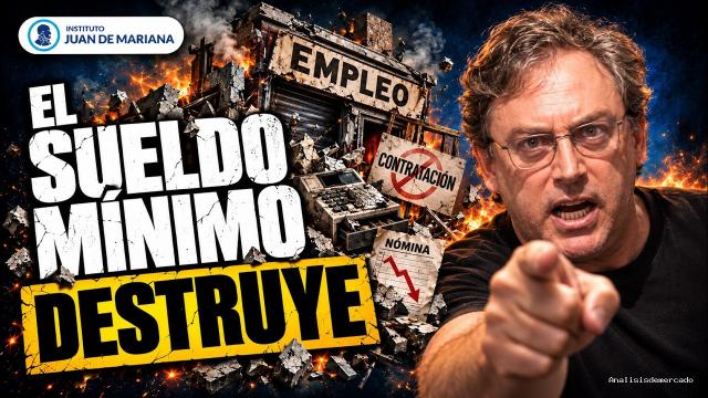 Inst. Juan de Mariana | September 23, 2026 | La Verdad Oculta del Salario Mínimo: Por qué el Estado fomenta tu Ruina