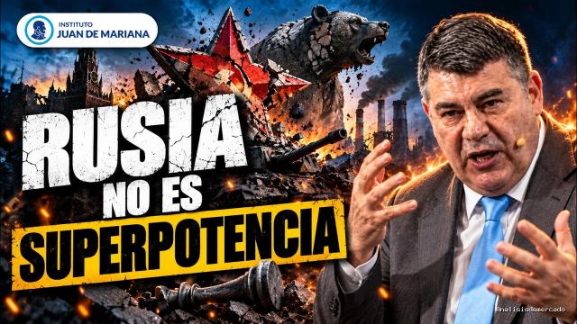 Inst. Juan de Mariana | October 16, 2026 | Bastos: La Gran Debilidad de Rusia y la Verdad de los recursos